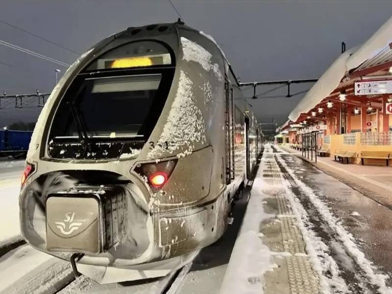snöskydd tåg